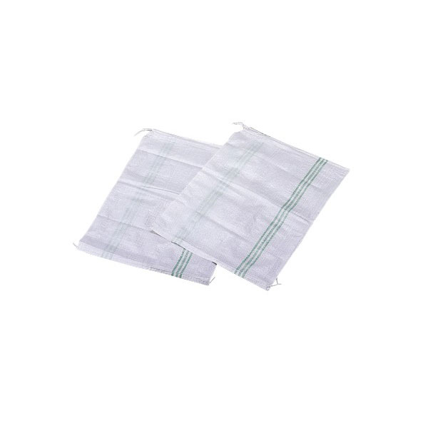 グリーンライン土のう袋（白）（PE）ケース入り　サイズ480×620mm　400枚（50枚×8袋）セット　（kdt）