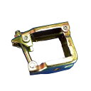 60角パイプ用単クランプ【50個セット】(Φ13穴あり) 8565 機材センター様でのメンテナンスに。バリケード、ゲートなどの加工部品として。金属加工工場様、特...