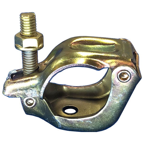 Φ48.6専用単クランプ　Φ11穴あき ◆ 海外製新古品（多少キズあり・未使用品）◆ クロメートメッキ 【50個..