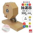 大当たりガラポン抽選器 300球用本体+255球付セット ガラガラ 抽選機 抽選会 4000139