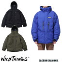 WILD THINGS ワイルドシングス DACRON CHAMONIX WT22109TJ　ダクロン シャモニー ジャケット　撥水 透湿 WILDTHINGS