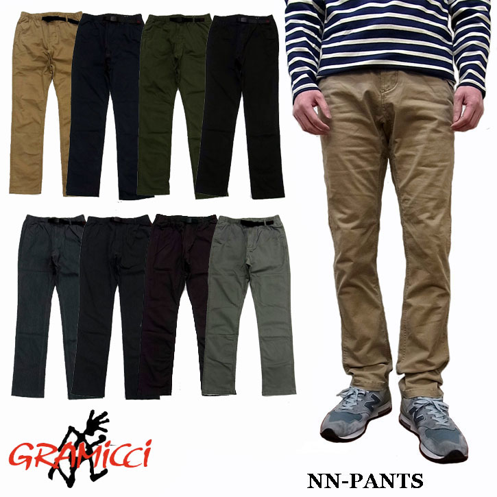 GRAMICCI NEW NARROW PANTS STRETCH 0816-FDJ 全12色 グラミチ ストレッチ ニューナローパンツ 　クライミングパンツ　スリム