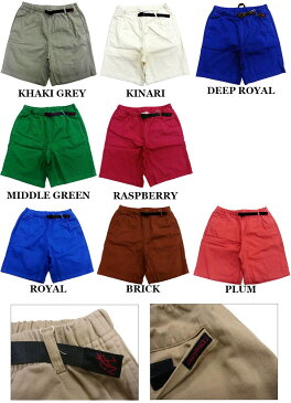 GRAMICCI SHORTS 8117-56J グラミチ クライミング ショートパンツ 全23色の20色 ハーフパンツ