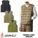 GRAMICCI × TAION INNER VEST G2FU-J083-TG 全3色 グラミチ × タイオン　インナーベスト　ダウンベスト インナーダウン