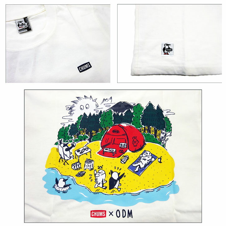 東北別注 CHUMS CHUMS×OM TOHOKU 6COLOR 半袖Tシャツ 全4色 メンズ　チャムス Tシ...