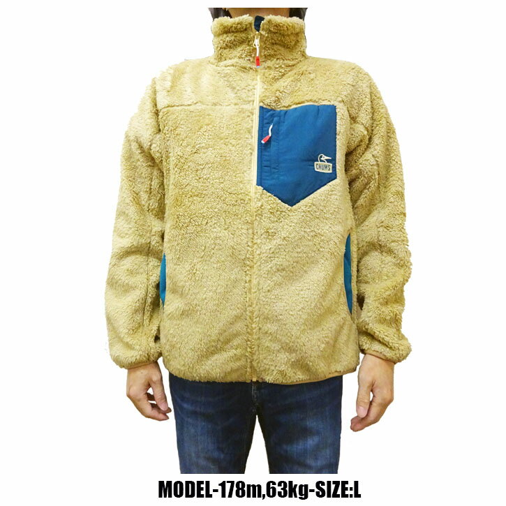 CHUMSBONDINGFLEECEJACKETメンズチャムスボンディングフリースジャケットCH04-1242