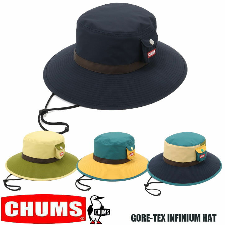 チャムス CHUMS GORE-TEX INFINIUM HAT ゴアテックス インフィニウム ハット 4色　チャムス 帽子 ハット CH05-1312