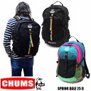 チャムス CHUMS SPRING DALE 25 チャムス　スプリングデール リュック　バックパック　ch60-3548