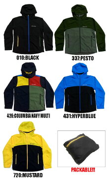 Columbia BOZEMAN ROCK JACKET 全5色 PM3734 コロンビア ボーズマンロックジャケット ナイロンジャケット マウンテンパーカー