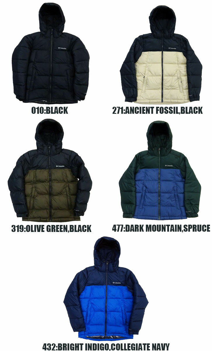 Columbia PIKE LAKE HOODED JACKET パイクレイクフーデッドジャケット WE0020 全4色　コロンビア　オムニヒート 中綿ジャケット　ナイロンジャケット 　マウンテンパーカー