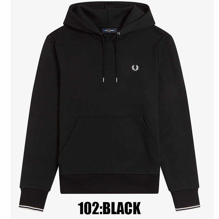楽天市場】FREDPERRY フレッドペリー（カラーブラック）（パーカー