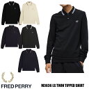 FRED PERRY LS TWIN TIPPED SHIRT M3636 全5色 フレッドペリー 長袖 ポロシャツ