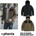 +phenix GORE-TEX INFINIUM BICOLOR DOWN JACKET poo-22048 プラスフェニックス　ゴアテックス　インフィニウム 　バイカラー ダウンジャケット ナイロンジャケット　マウンテンパーカー PLUS PHENIX 　撥水 防風 透湿 保温 poo-22048