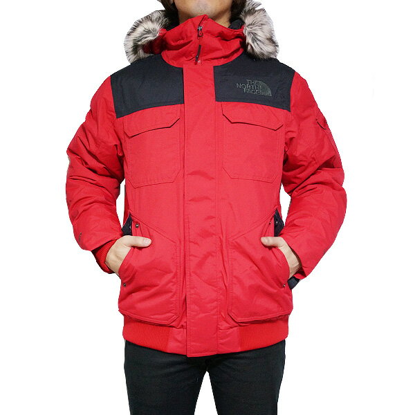 ノースフェイス メンズ ゴッサム ダウンジャケット フーデッド 3 レッド The North Face Men 039 s Gotham Hooded III Down Jacket Tnf Red/Tnf Black 送料無料