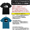 ノースフェイス Tシャツ 福袋 メンズ 2枚セット USAモデル 2枚組 THE North Face 半袖Tシャツ 2点セット まとめ買い お得 お楽しみ袋 送料無料 メンズ ブランド 福袋 2024 予約 取寄 春 夏セット