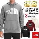 ノースフェイス パーカー 福袋 メンズ 3枚セット USAモデル THE North Face パー ...