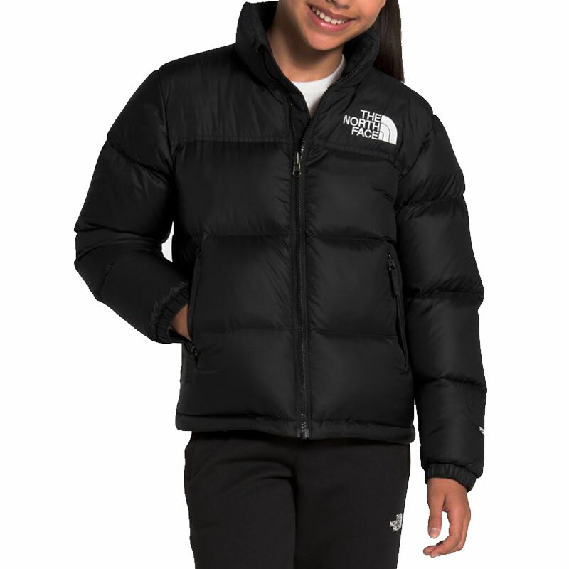 ノースフェイス ダウン キッズ ダウンジャケット 1996 レトロ ヌプシ ジャケット 黒 男の子 女の子 The North Face Youth 1996 Retro Nuptse Jacket TNF Black 送料無料