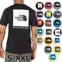 ノースフェイス Tシャツ メンズ S-XXL バックプリント レッドボックス 半袖Tシャツ 大きいサイズ 海外限定 The North Face Men 039 s Short Sleeve Red Box Tee 送料無料