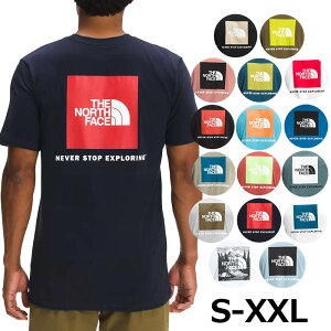 ノースフェイス Tシャツ メンズ S-XXL バックプリント レッドボックス 半袖Tシャツ 大きいサイズ 海外限定 The North Face Men’s Short Sleeve Red Box Tee 送料無料