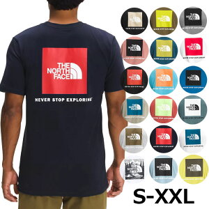 ノースフェイス Tシャツ メンズ S-XXL バックプリント レッドボックス 半袖Tシャツ 大きいサイズ 海外限定 The North Face Men's Short Sleeve Red Box Tee 送料無料