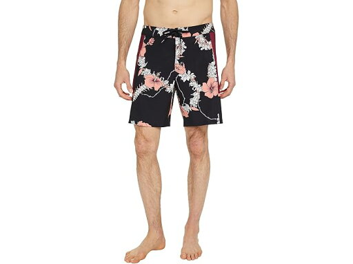 (取寄) バンズ サイド バー 18 ボードショーツ Vans Side Bar 18" Boardshorts Black/Lei'd To Rest (取寄) バンズ サイド バー 18 ボードショーツ Vans Side Bar 18" Boardshorts Black/Lei'd To Rest