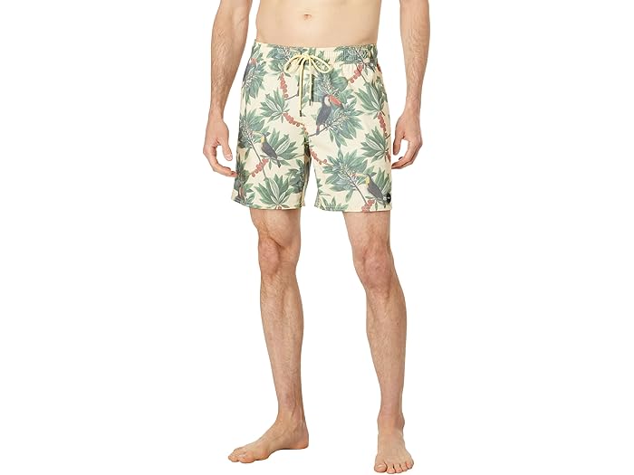 (取寄) ルーカ バーンズ 17 エラスティック ショーツ RVCA Barnes 17" Elastic Shorts Banana