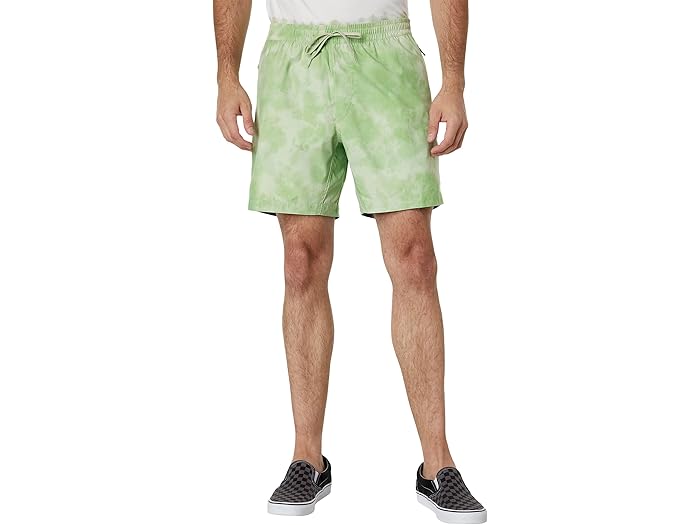 (取寄) バンズ ヴォヤージュ 17 ボレー Vans Voyage 17" Volley Celadon Green/Tie-Dye