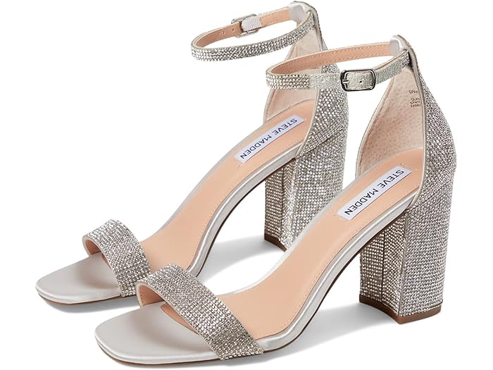 楽天ジェットラグ楽天市場店（取寄） スティーブマデン スピーク ヒールド サンダル Steve Madden Spark Heeled Sandal Rhinestone