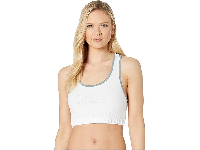 () ե ٥å ֥ ȥå Fila Rebeca Bra Top White/Lead