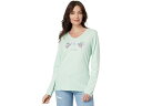 (取寄) ライフイズグッド ビーチ パス ロング スリーブ ヴィー Life is Good Beach Path Long Sleeve Crusher? V...