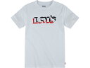 (取寄) リーバイス キッズ ショート スリーブ グラフィック ティー シャツ (ビッグ キッズ) Levi's? Kids Short Sleeve Graphic Tee Shirt (Big Kids) White(4)