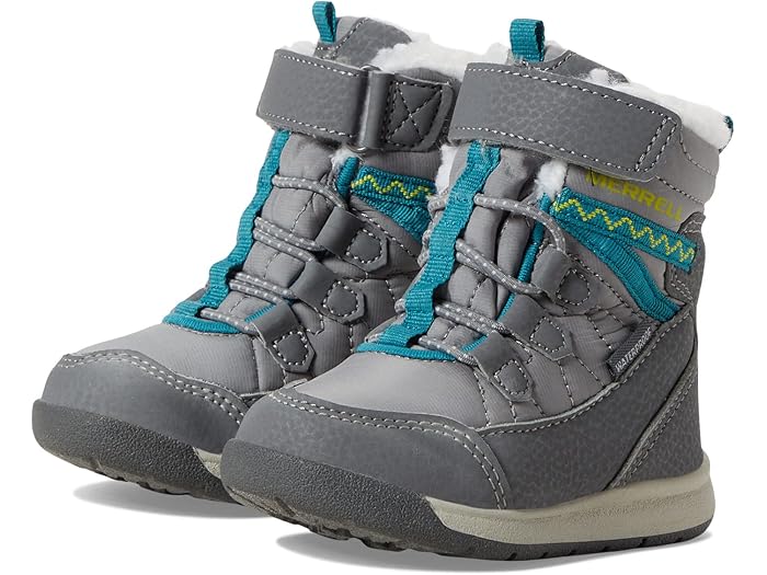 (取寄) メレル キッズ スノー クラッシュ 3.0 ウォータープルーフ (トドラー) Merrell Kids Snow Crush 3.0 Waterproof (Toddler) Grey/Multi