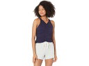 (取寄) サンドライ ルーシュド タンク SUNDRY Ruched Tank Navy(4)