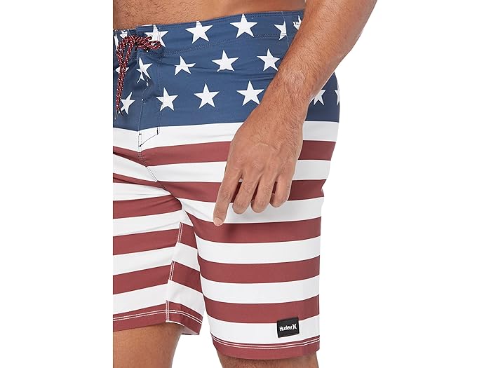 (取寄) ハーレー ウィークエンダー 20 ボードショーツ Hurley Weekender 20" Boardshorts True Red