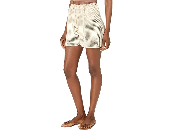 (取寄) ロキシー アイランド ホッパー クローシェ ショーツ Roxy Island Hopper Crochet Shorts Tapioca