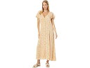 (取寄) リップ カール サンライズ セッション ディスティ ミディ ドレス Rip Curl Sunrise Session Ditsy Midi Dress Sand(4)