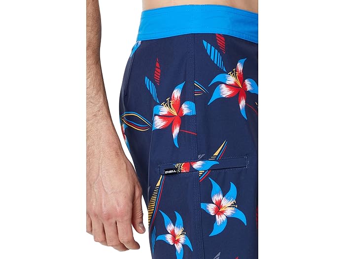 (取寄) オニール ハイパーフリーク ヤブロ 19 ボードショーツ O'Neill Hyperfreak Yabro 19" Boardshorts Navy