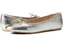 (取寄) ジャック ロジャース セレナ ラウンド トゥ バレエ Jack Rogers Serena Round Toe Ballet Platinum/Platinum(4)
