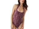 (取寄) フリーピープル ウィズ ラブ ボディスーツ Free People With Love Bodysuit Capri Grape