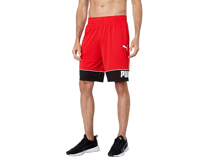 () ס ե  硼 PUMA Full Court Shorts High-Risk Red