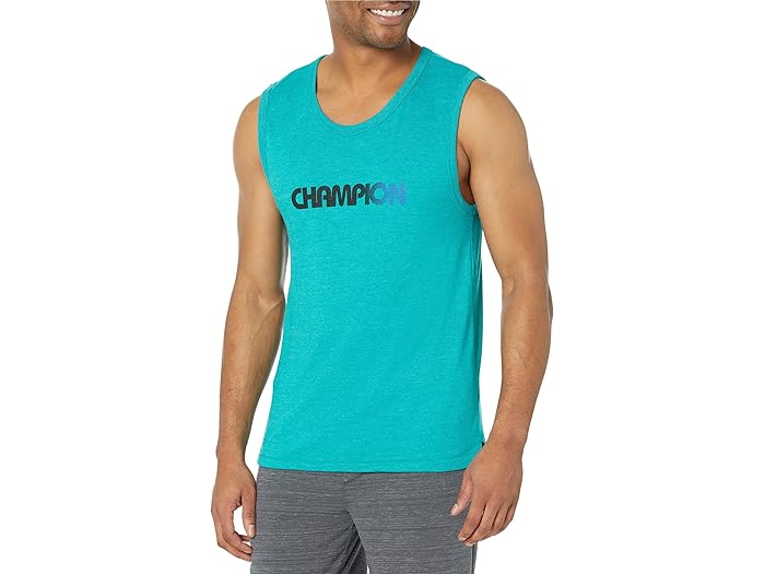 (取寄) チャンピオン グラフィック タンク Champion Graphic Powerblend? Tank Jungle Mint Heather(4)