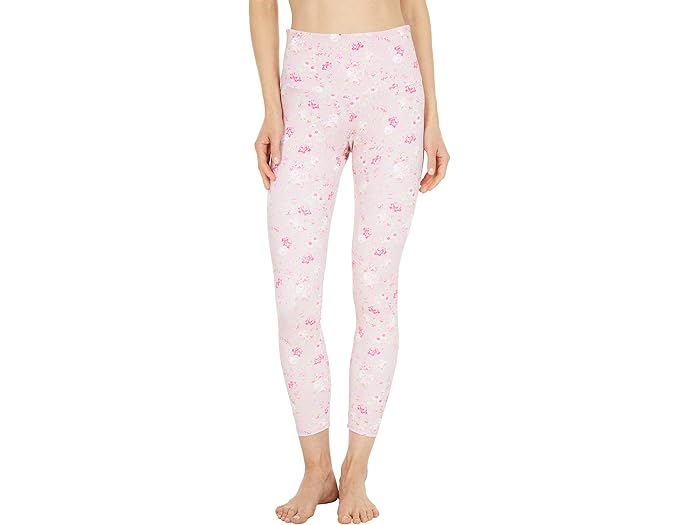 (取寄) オンジー ハイライズ リブ レギングス Onzie High-Rise Rib Leggings Petite Rose