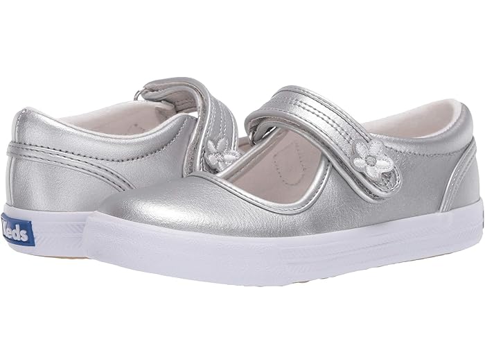 (取寄) ケッズ キッズ エラ (トドラー/リトル キッド) Keds Kids Ella (Toddler/Little Kid) Silver