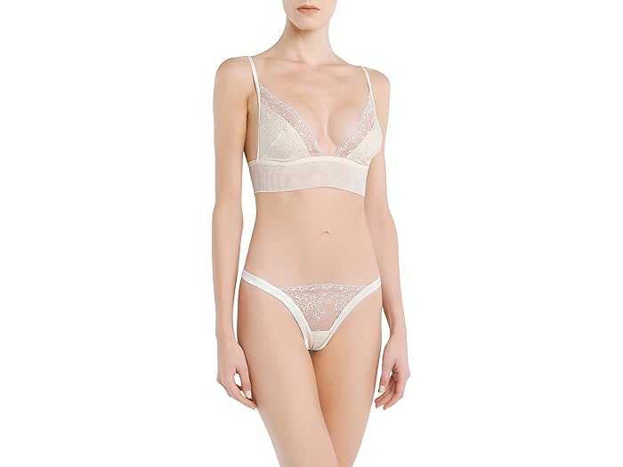 (取寄) ラ ペルラ ナイ アウトセット ブラレット ノー ワイヤー ノー パッズ La Perla NY Outset Bralette No Wire No Pads Alabaster/Off-Whiteのサムネイル