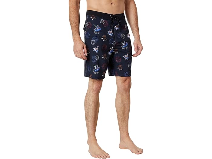 (取寄) ハーレー ウィークエンダー 20 ボードショーツ Hurley Weekender 20" Boardshorts Black Multi