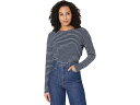 (取寄) カーヴ デザイン アレクシス トップ Carve Designs Alexis Top Navy Stripe