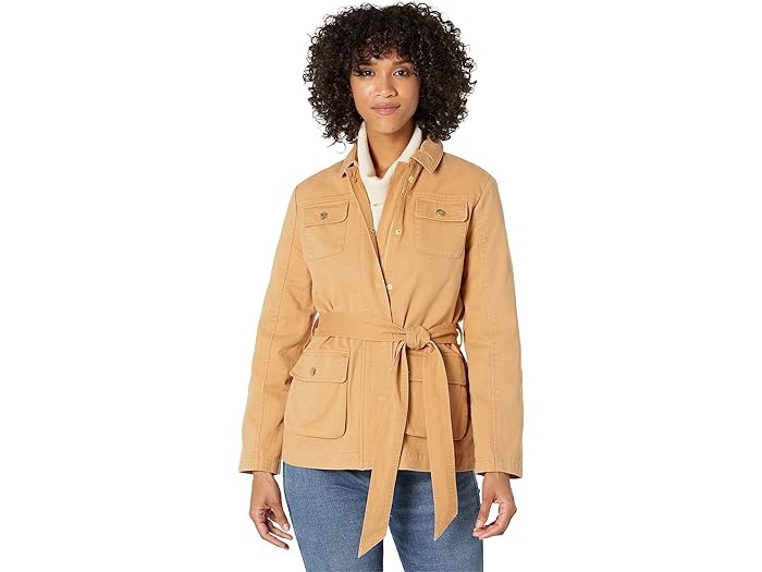 (取寄) ドレイパー ジェームス ツイル フィールド ジャケット Draper James Twill Field Jacket Camel