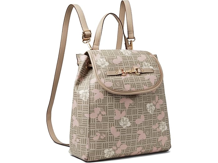 () 󥯥饤 եå  Хåѥå  ۡӥå Anne Klein Flap Logo Backpack wi...