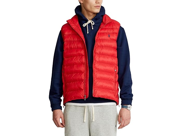 (取寄) ラルフローレン ザ パッカブル ベスト Polo Ralph Lauren The Packable Vest RL 2000 Red