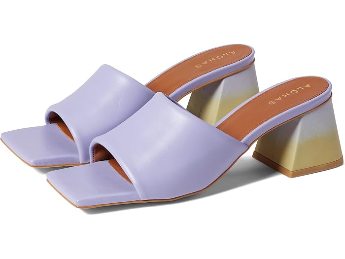 () ϥ ֥å ǥ顼 ߥ塼 ALOHAS Brushed Degrad? Mule Mauve Mellow Ye...